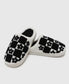 Checkered daisy slippers