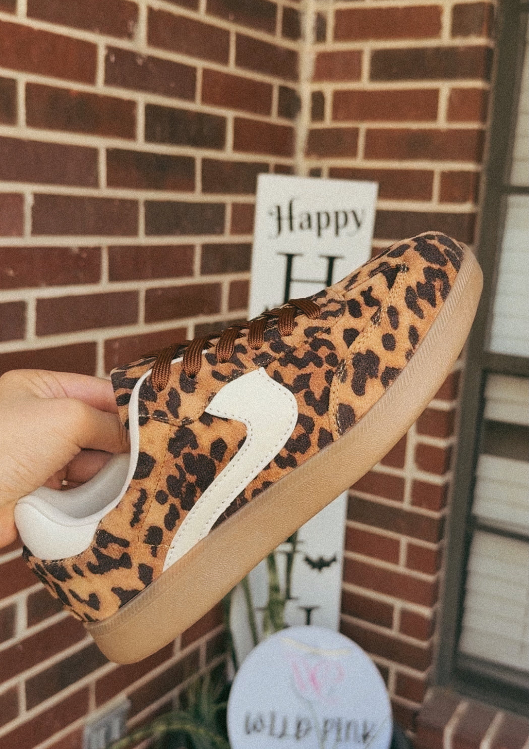 Hudson Leopard Sneakers