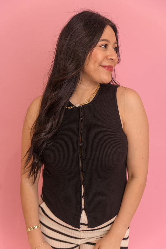 Iced Pistachio Ribbed Sweater Top