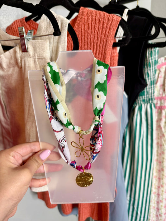 Pendant Scarf Necklace(s)