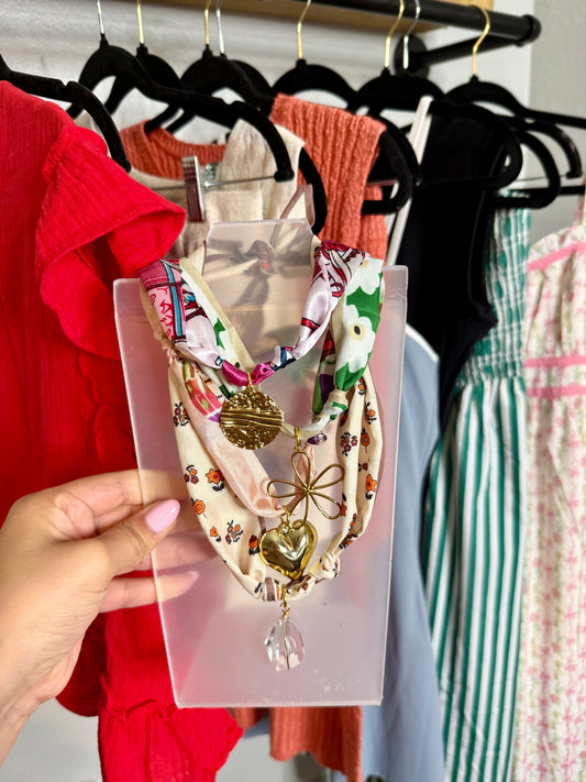Pendant Scarf Necklace(s)